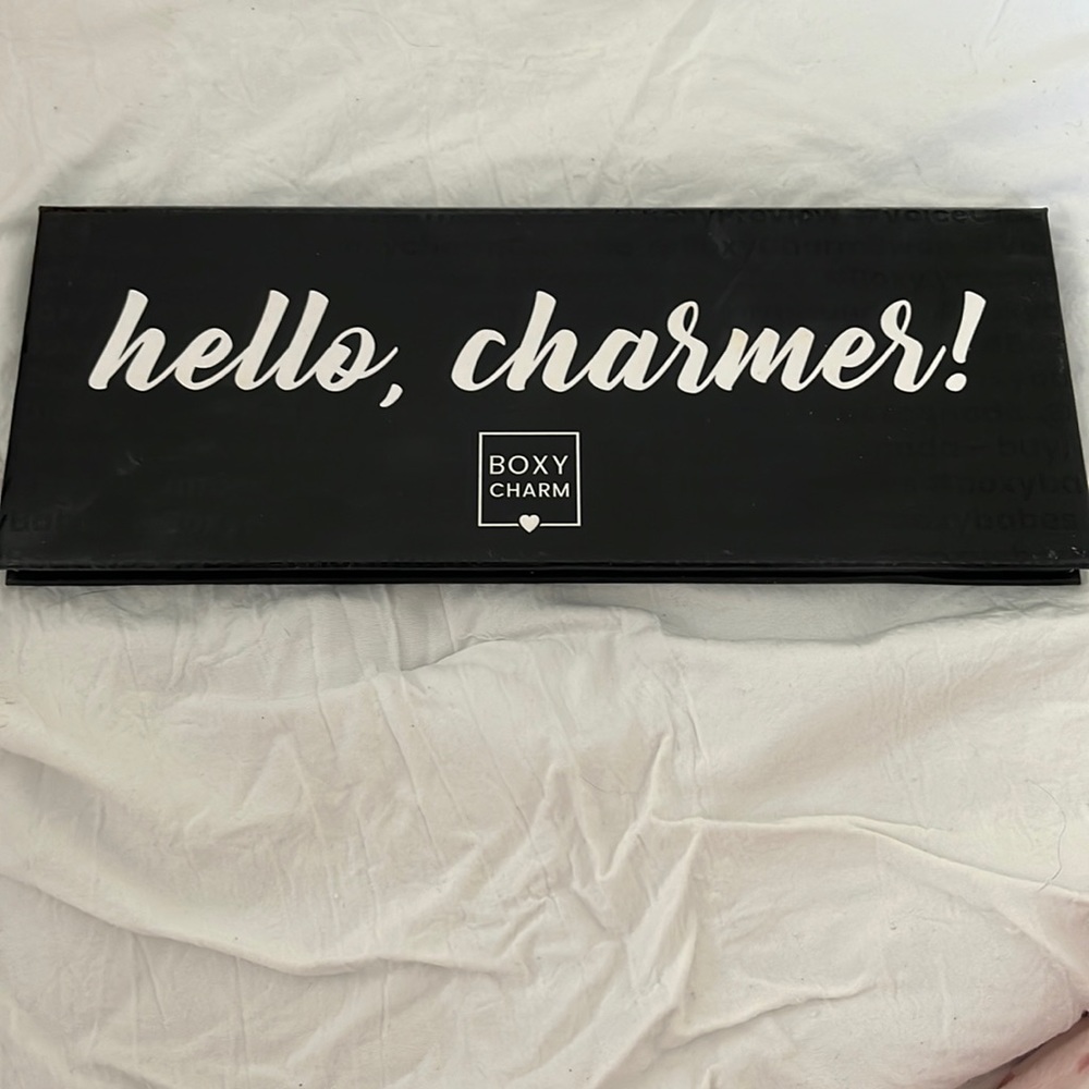 Boxy Charm 12 color shimmer and shine eyeshadow palette